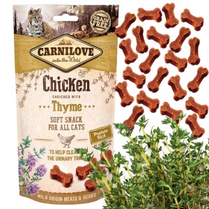 CARNILOVE SNACK CAT SOFT M.CHICKEN+THYME 50g przysmak dla kota
