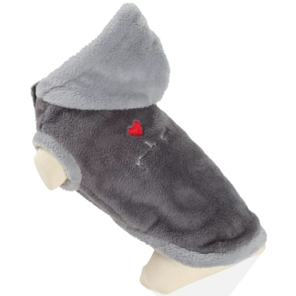 Bluza sweterek ubranko dla psa na zimę XL 40cm TEDDY szary
