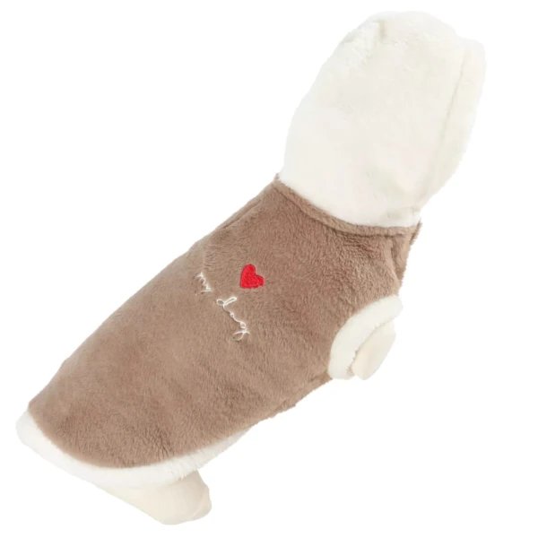 Bluza sweterek ubranko dla psa na zimę M 30cm TEDDY brązowy