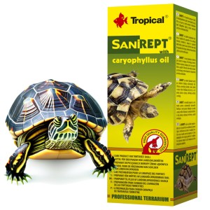 Olej dla żółwi pielęgnacja skorupy Tropical SaniRept 15ml