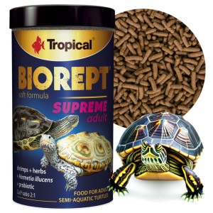 Pokarm dla żółwi dorosłych wodno-lądowych Tropical BioRept Supreme Adult 250ml/70g
