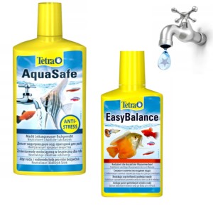 Tetra Aqua Safe 250ml + Easy Balance 100ml uzdatniacz wody do akwarium