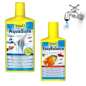 Tetra Aqua Safe 500ml + Easy Balance 250ml uzdatniacz wody do akwarium