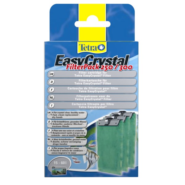 Wkłady filtracyjne TETRA FILTER PACK 250/300