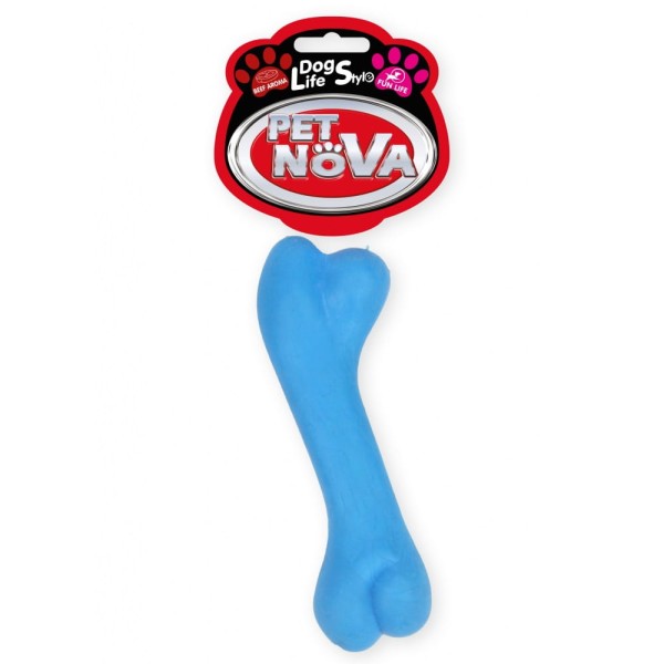 Zabawka dla psa kość gumowa aromatyczna wołowina 12cm Pet Nova