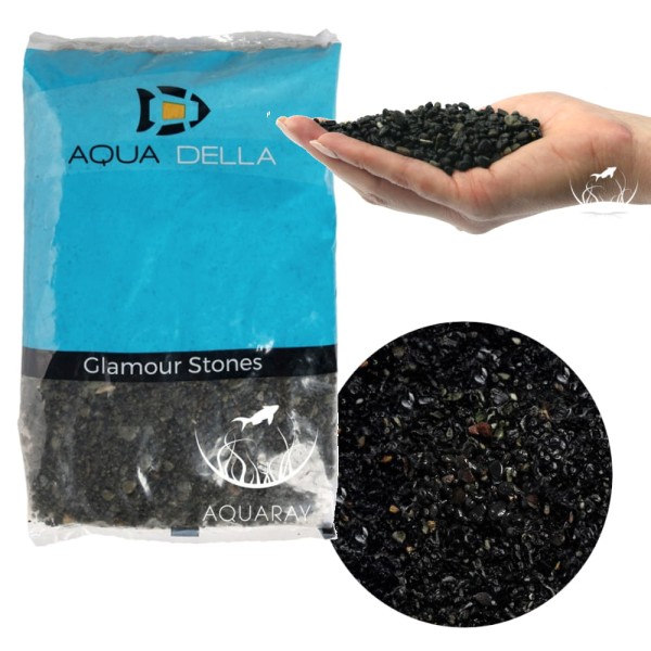 Naturalny żwir wulkaniczny do akwarium 2-8mm 2kg podłoże