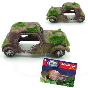 Ozdoba do akwarium STARE AUTO 16x8x6cm