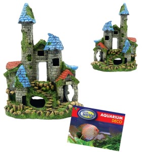 Ozdoba do akwarium RUINY ZAMKU 20x13x28cm