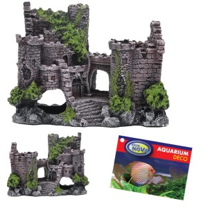 Ozdoba do akwarium RUINY ZAMKU 20x9x15cm