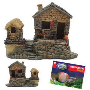 Ozdoba do akwarium DOMEK NA WSI 13x10x10cm