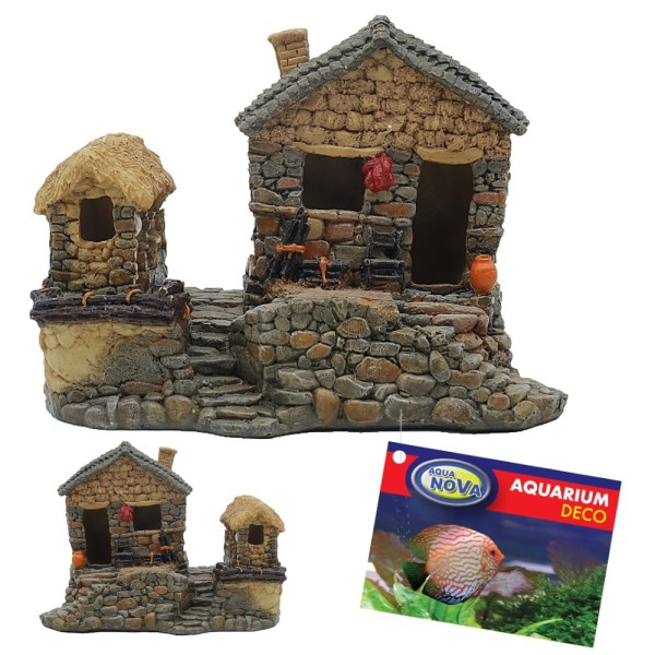 Ozdoba do akwarium DOMEK NA WSI 13x10x10cm