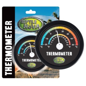 Termometr wewnętrzny do terrarium 7.5cm od -20°C do +50°C okrągły