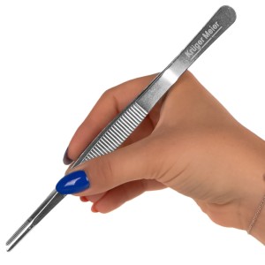 Pęseta prosta 20cm stal nierdzewna do sadzenia roślin w akwarium 