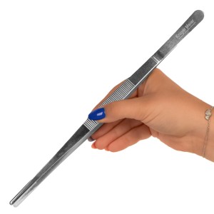 Pęseta prosta 30cm stal nierdzewna do sadzenia roślin w akwarium 