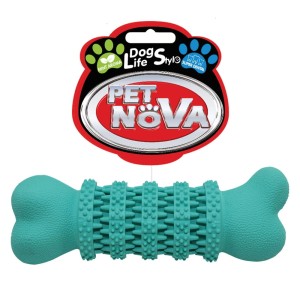 Zabawka dla psa gryzak kość z miętowym aromatem 13cm Pet Nova