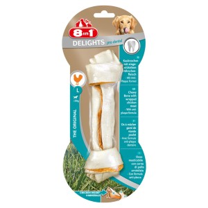 8in1 Przysmak dla psa Kość dentystyczna Delights Pro Dental L 1 szt