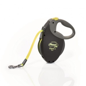 FLEXI Smycz automatyczna GIANT NEON taśma M 8m 25kg