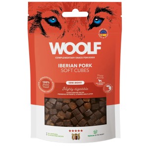 WOOLF SOFT CUBES IBERIAN PORK MONOPROTEIN 100g przysmak dla psa wieprzowina