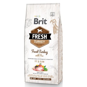 BRIT FRESH TURKEY&PEA FIT&SLIM 2,5kg karma dla psa bez pszenicy