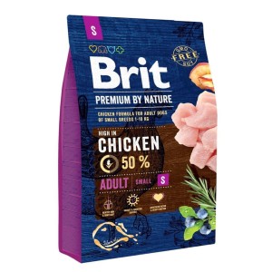 BRIT PREMIUM BY NATURE S ADULT 3kg karma dla psów dorosłych małych ras