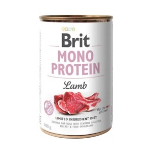 BRIT MONO PROTEIN lamb JAGNIĘCINA karma mokra w puszce  dla psa 400G