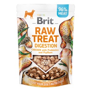 BRIT RAW TREAT DIGESTION CHICKEN 40g przysmak dla psa kurczak