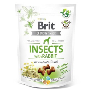 BRIT CARE DOG CRUNCHY CRACKER INSECT & RABBIT 200g przysmak dla psa