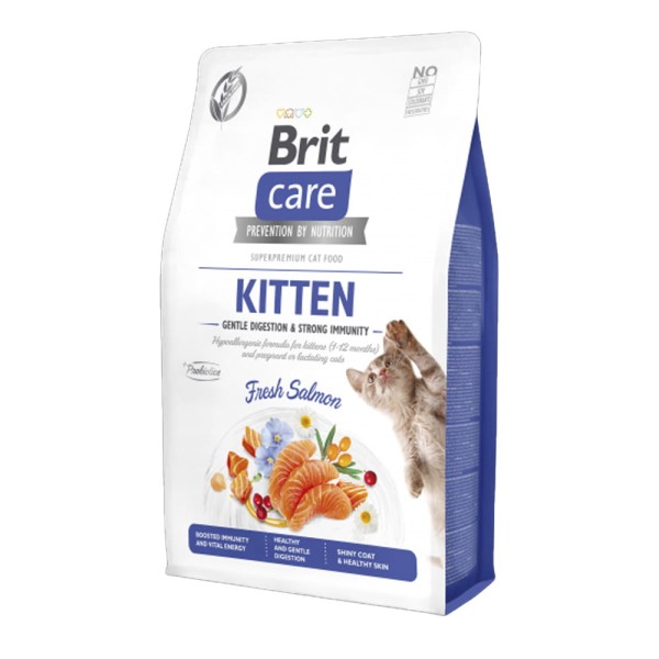 BRIT CARE CAT GRAIN-FREE KITTEN IMMUNITY 0,4kg karma sucha dla kotów