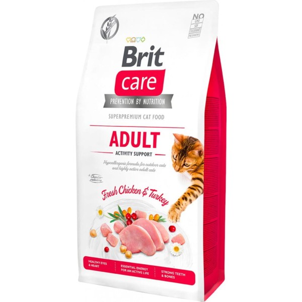 BRIT CARE CAT GRAIN-FREE ADULT 2kg karma sucha dla dorosłych kotów
