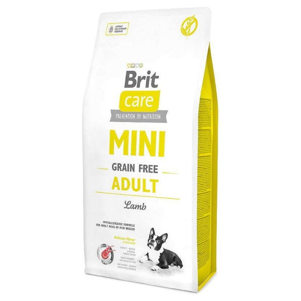 BRIT CARE MINI GF ADULT LAMB 400g karma dla małych psów jagnięcina