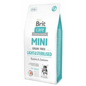 BRIT CARE MINI GF LIGHT&STERILISED 2kg karma dla małych psów sterylizowanych