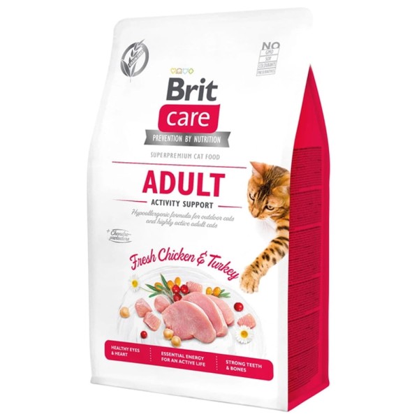 BRIT CARE CAT GRAIN-FREE ADULT 400g sucha karma dla dorosłuch kotów