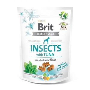 BRIT CARE DOG CRUNCHY CRACKER INSECT & TUNA 200g przysmak dla psa