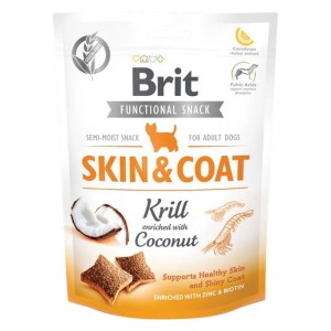 BRIT CARE DOG FUNCTIONAL SNACK SKIN&COAT KRILL 150g przysmak dla psa