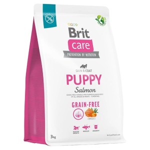BRIT CARE DOG GRAIN-FREE PUPPY SALMON 3kg karma such dla szczeniąt