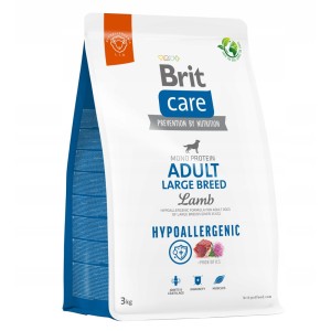 BRIT CARE DOG HYPOALLERGENIC ADULT LB LAMB 3kg karma sucha dla psa