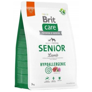 BRIT CARE DOG HYPOALLERGENIC SENIOR LAMB 3kg  sucha karma dla psa