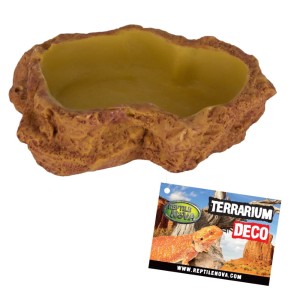 Miska do terrarium na wodę i jedzenie S 8x7x2,6cm Reptile Nova