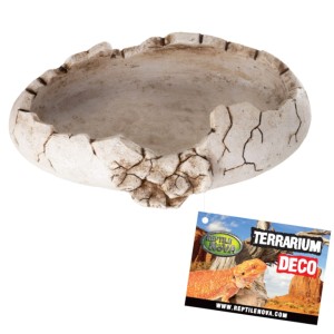 Miska do terrarium JAJA DINOZAURA 16x11,5x4cm Reptile Nova