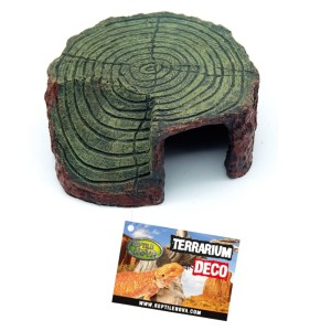 Dekoracja do Terrarium Pień Kryjówka 13x12x6cm REPTILE NOVA