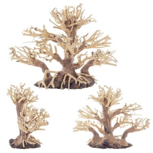 Drzewko BONSAI 20x10x15cm naturalna ozdoba do akwarium