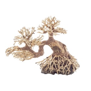 Drzewko BONSAI 40x15x30cm naturalna ozdoba do akwarium preparowana BT6XL