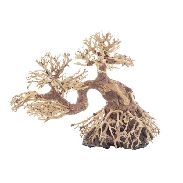 Drzewko BONSAI 30x13x23cm naturalna ozdoba do akwarium preparowana BT8L 