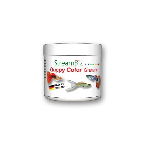 StreamBiz Guppy COLOR 40g granulat dla gupików wybarwiający