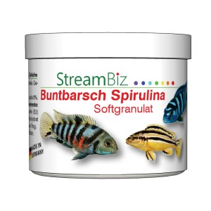 StreamBiz Buntbarsch Spirulina SOFT 230g granulat pokarm dla pielęgnic