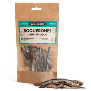 Wild Balance Przysmak dla psa suszne anchois rybki smaczek 40g