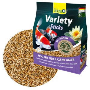 TETRA POND STICKS VARIETY 4L Mix 3 POKARMÓW RYB OCZKO WODNE