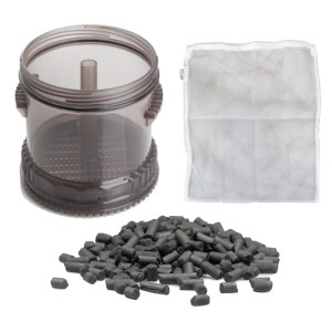 Moduł pojemnik do filtra Aquael Multikani + węgiel aktywny 1l + siatka 15x20cm