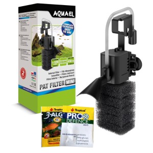 Aquael Pat Mini filtr wewnętrzny 450l/h akwarium + gratis