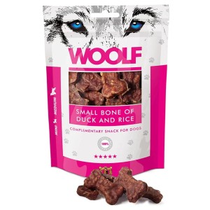 WOOLF Small Bone Of Duck And Rice 100g przysmak dla psa z kaczką i ryżem